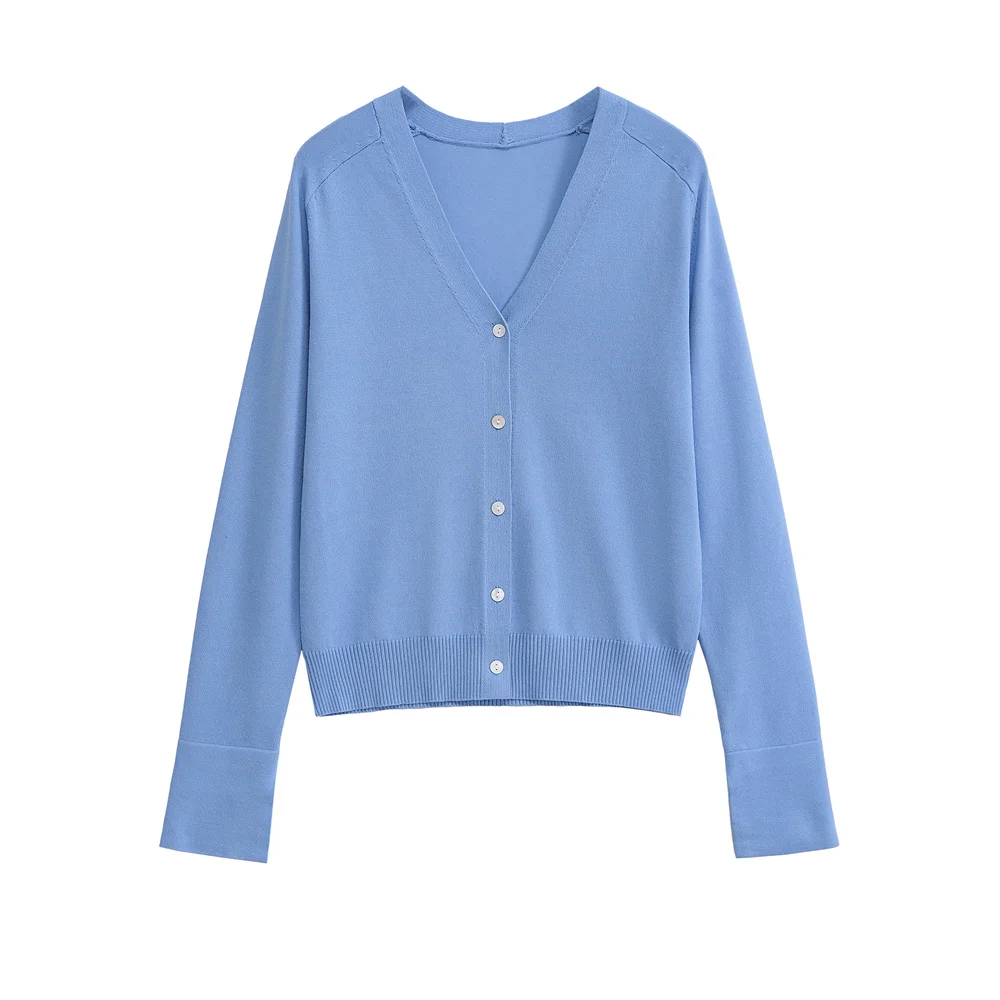 

2025 Summer Sweater New Women Female Fashion Brand Trend Quality Clothing Long v-neck Slim Sleeveless Solid Sexy Polyester