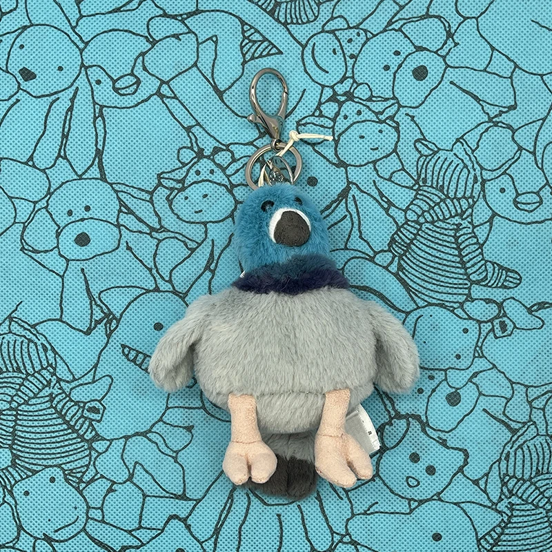 Halloween-Serie: Plüsch-Rucksack-Anhänger mit Kürbis-, Totenkopf- und Mumienmotiven, mehrfarbige Plüsch-Anhänger mit Schneedrachen-Motiv, Plüschtiere, Geburtstagsgeschenke. – Detail 9