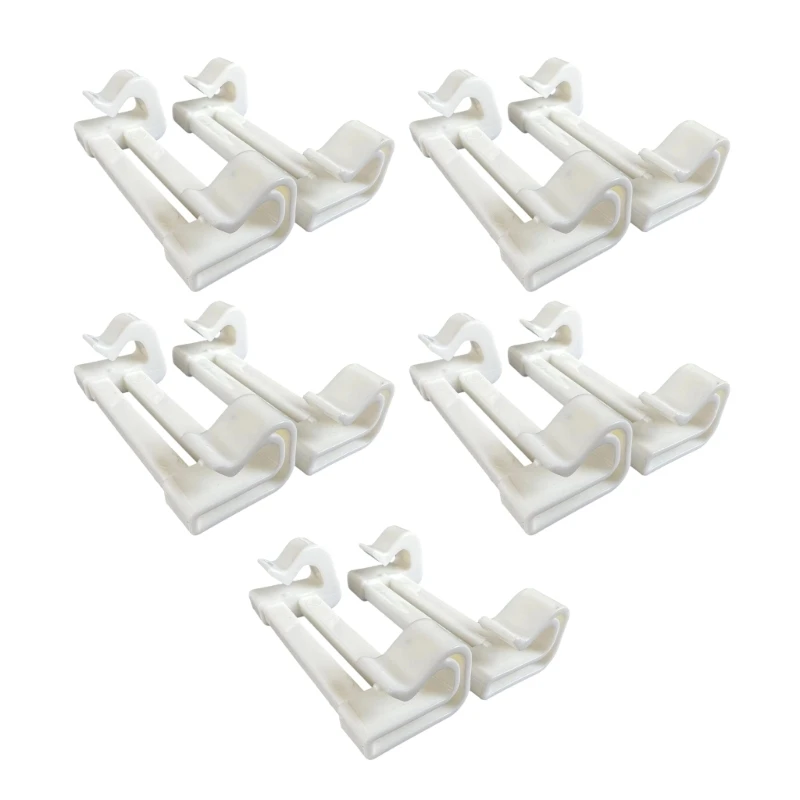 

Set of 10Pcs Baby Bath Net Clasps Slip Resistant Design Safe Infant Bathing