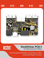 MakerPanda Nevermore Stealthmax PCB 2 CAN Bus for Air Filters for 3D Printers Works with Klipper Firmware for Voron V2.4 Trident