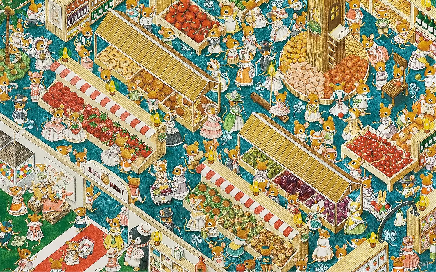 Jigsaw Puzzles 4000 Piece for Adults, Smart The Market, Plastic, Home Decor, Zero Dust