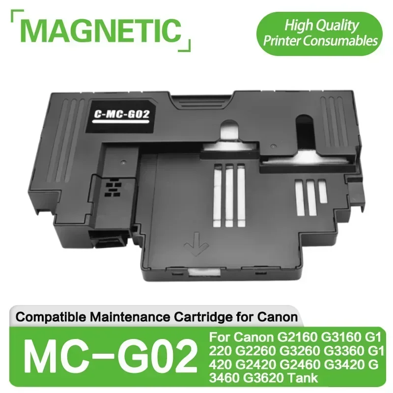 MC-G02 MC G02 MCG02 Maintenance Cartridge For Canon G2160 G3160 G1220 G2260 G3260 G3360 G1420 G2420 G2460 G3420 G3460 G3620 Tank