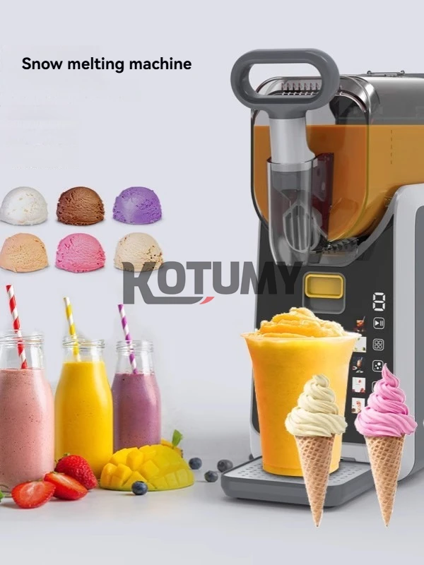 Smart Snow Melting Machine Household Cold Drink Slush Machine Smoothie Beverage Machine Milkshake Machine Ice Crusher