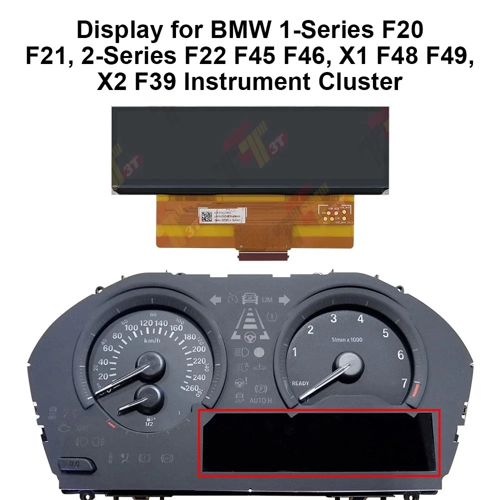 Display für BMW 1er F20 F21, 2er F22 F45, X1 F49, X2 F39 Instrumententafel – Detail 3
