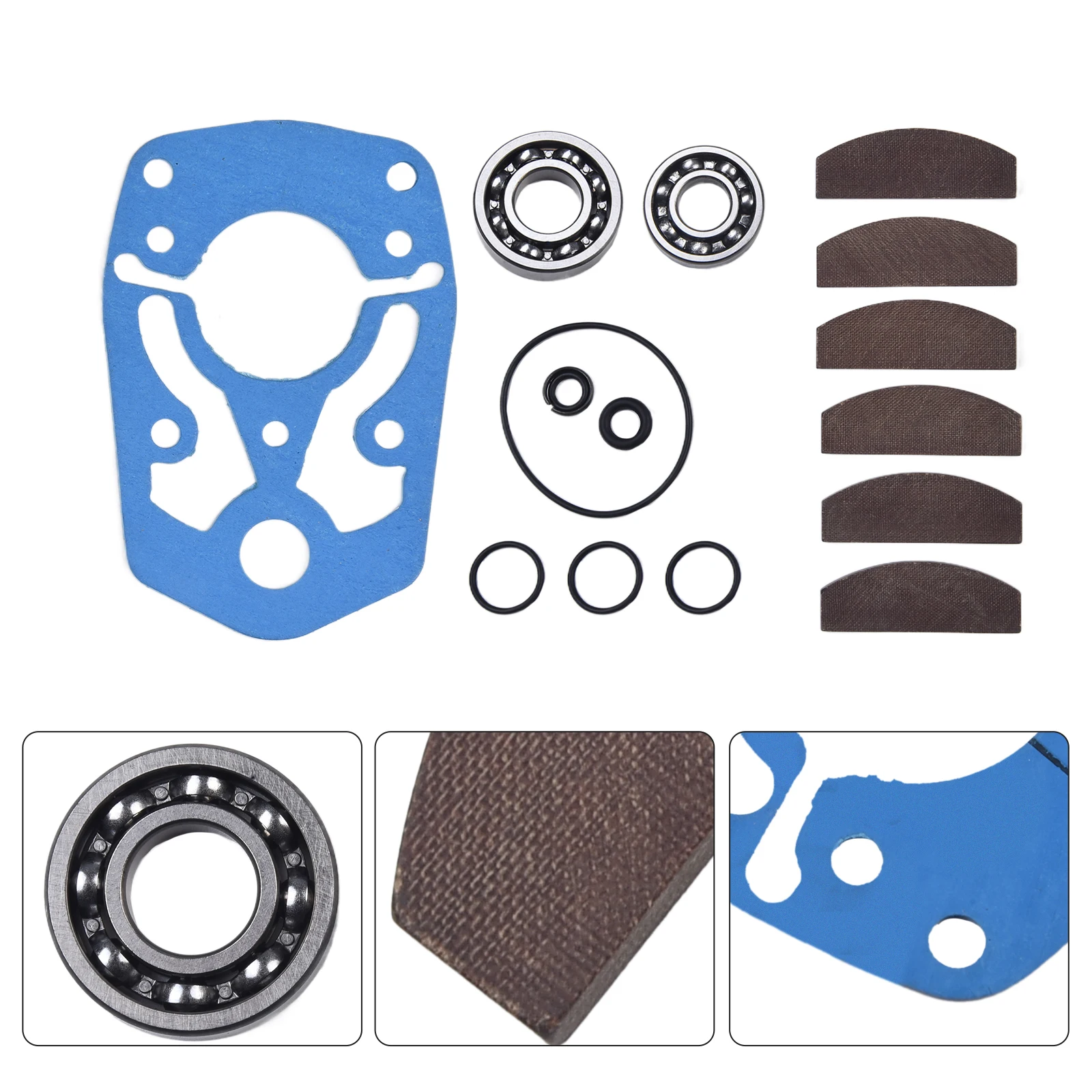 Kit di revisione di alta qualità e lunga durata, parti, accessori, facile installazione, sostituzione per Chicago Pneumatic 734H