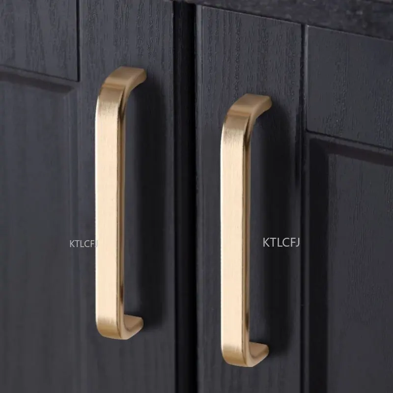 Kitchen Door Cabinet Straight Handle Pull Knobs Hardware Door Knobs and Handles Home Improvement Aluminum Handles