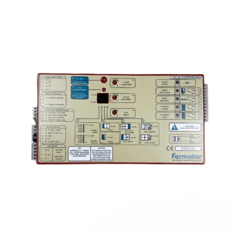 【 Second-hand 】3300 Door Controlador Compacto De Puerta Ascensor, Unidad Fermator VVVF4, Vvf4 90% New