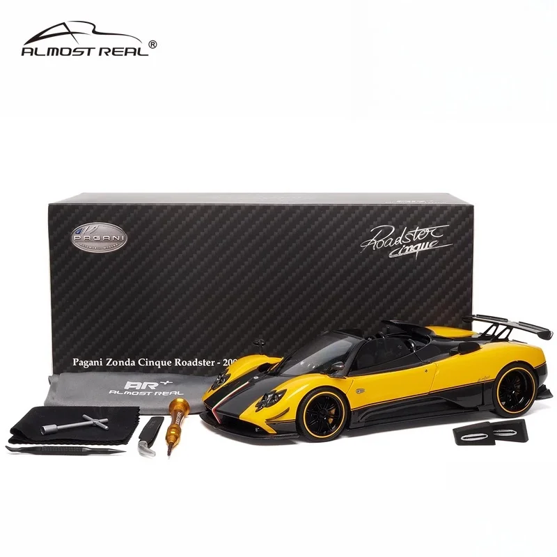 1:18 Pagani Zonda Cinque open top alloy full open alloy full open die alloy press shaft miniature simulation car model, boy toy