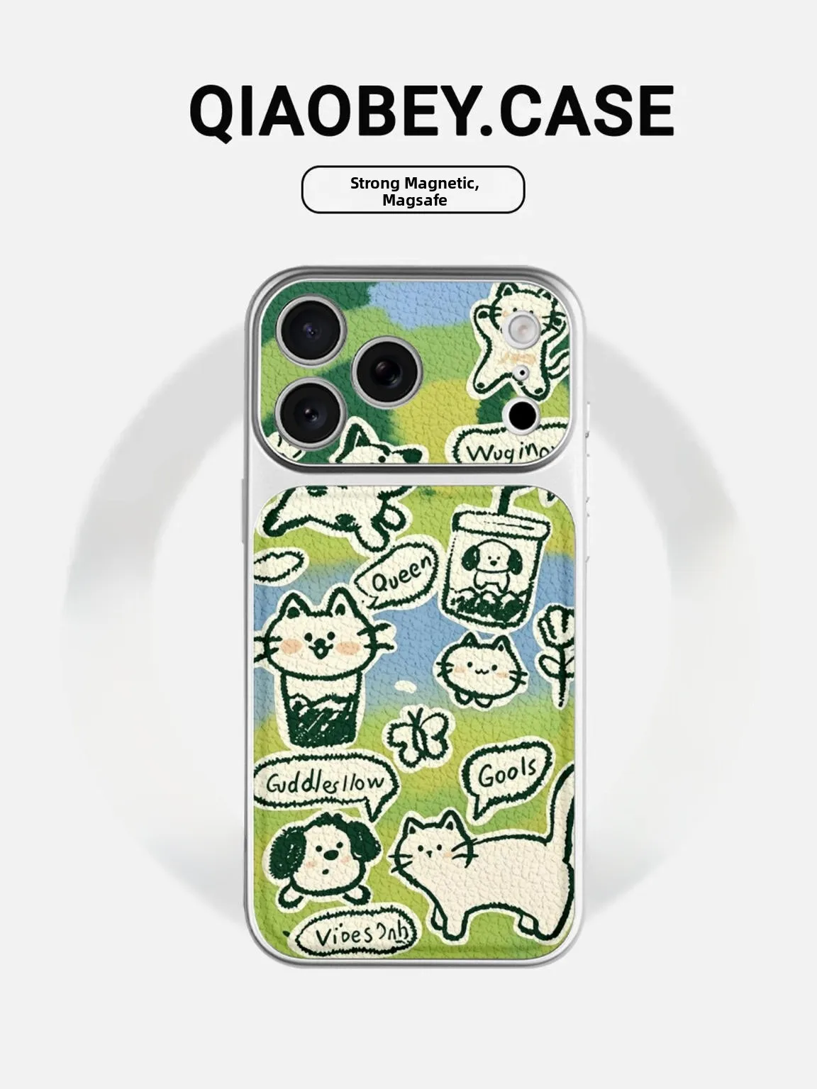 

Cute Cartoon Phone Case Full Lens Protection Quick Change for iPhone 17 pro Max Eco Friendly Creative Design Female...