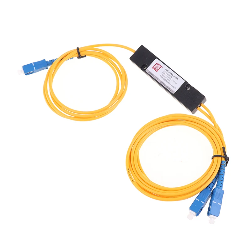 SPS-Splitter SC APC 1X2 SPS Singlemode Fiber Optical Splitter SC/UPC PCL Interne Computer-Kabelhülse