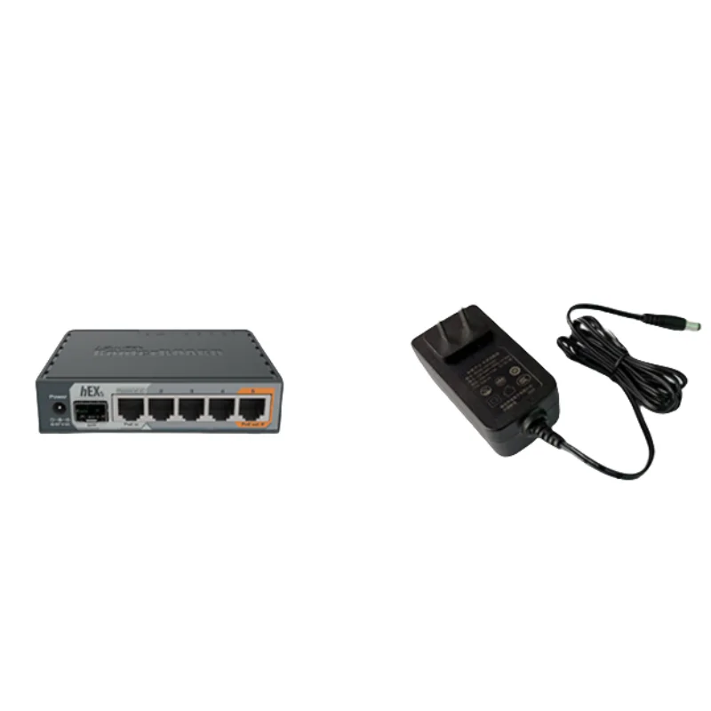 RB760iGS 5 -Port Gigabit Home Router With Firewall QoS VoIP VPN Functions Max 1000Mbps LAN Data Rate Used Product