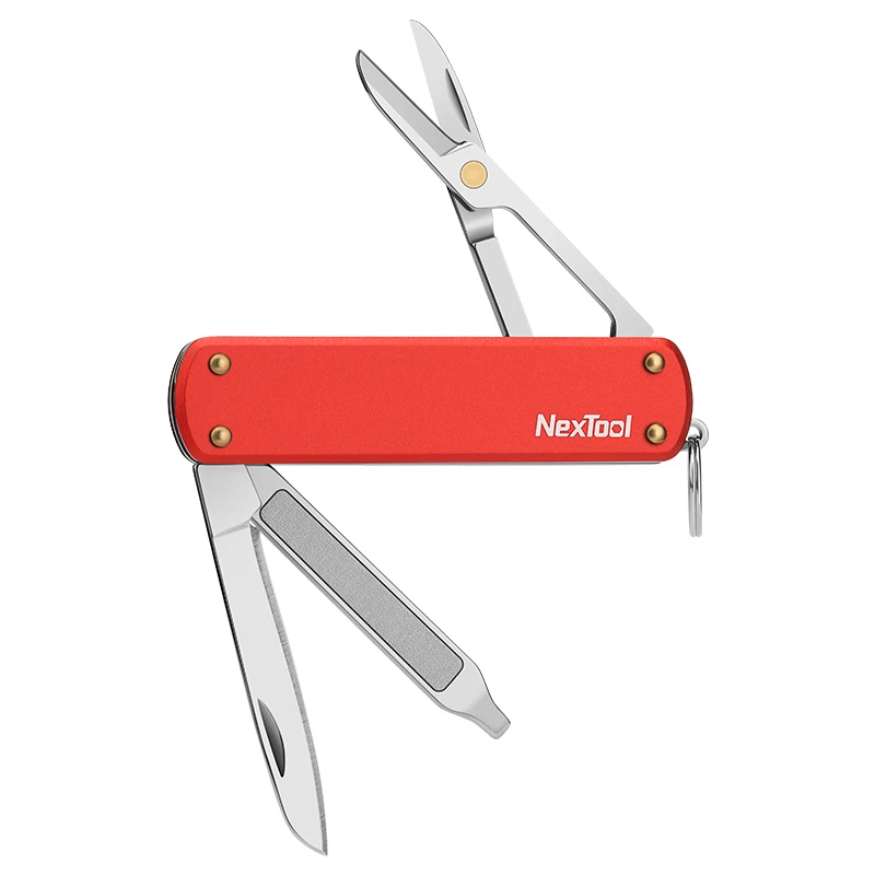 NexTool Mini Klappmesser Schlüsselanhänger EDC Multitool Mini-Schere Kleines Taschenmesser Outdoor Kreativwerkzeug Nagelfeile Handwerkzeuge – Detail 8