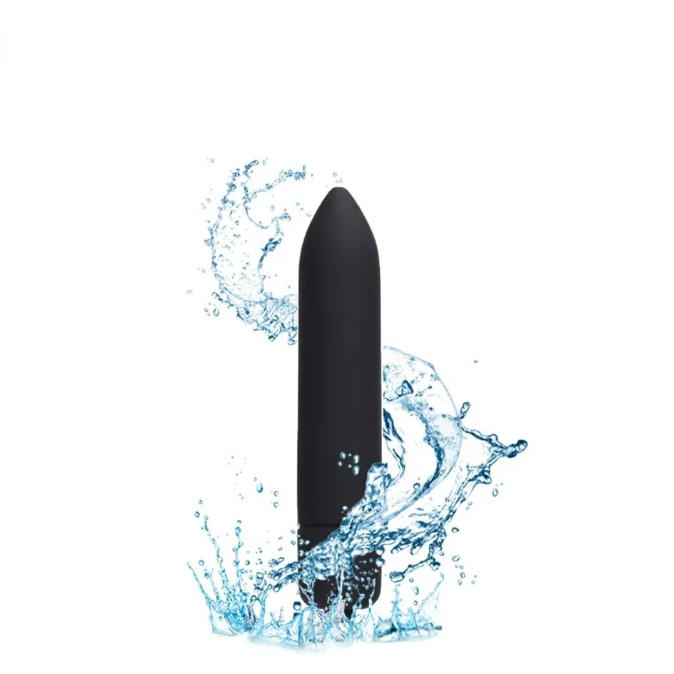 Ten frequency multi frequency vibration pointed frosted bullet silent waterproof strong vibrator accessories Jumping Egg