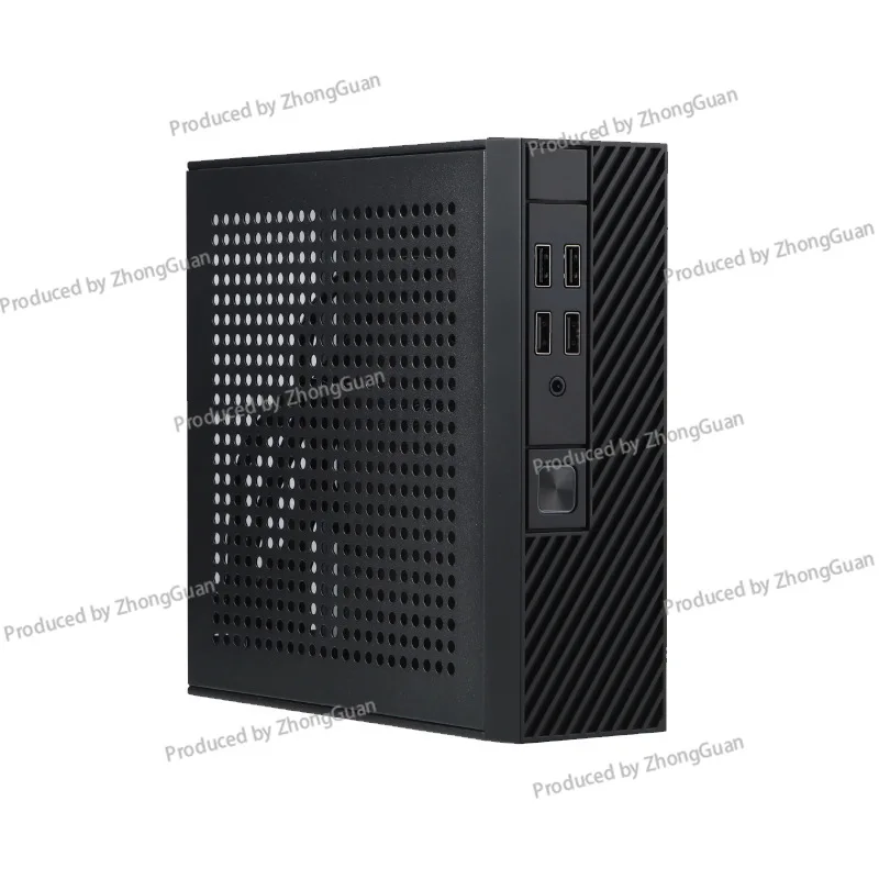 M10 Mini Computer Case Desktop Micro Commercial Office Home Desktop Host Support 17x17itx
