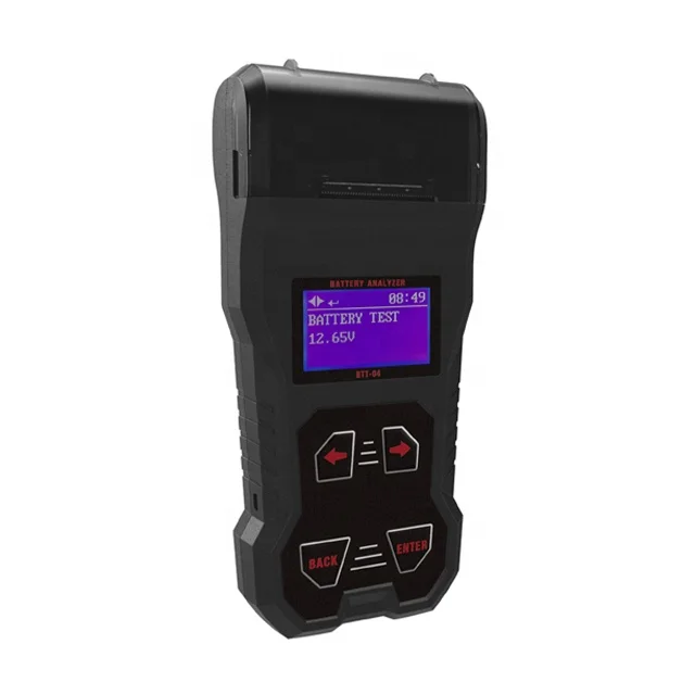 New Battery tester with print BTT-04