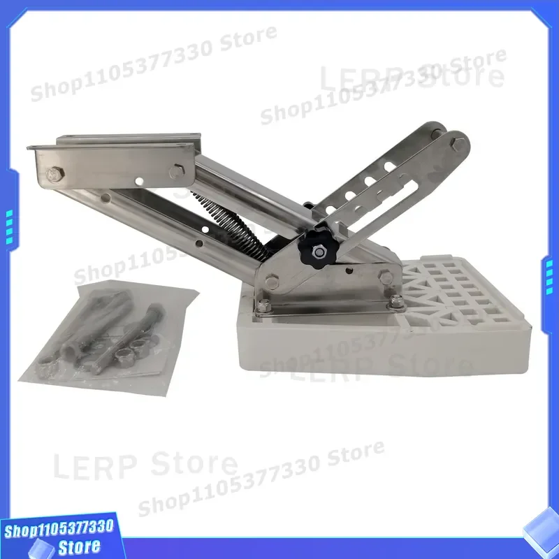 Stainless Steel Motor Bracket 5 Gear Adjustable Engine Mount for Marine Yacht Hardware Accessories High Quality Boat Parts