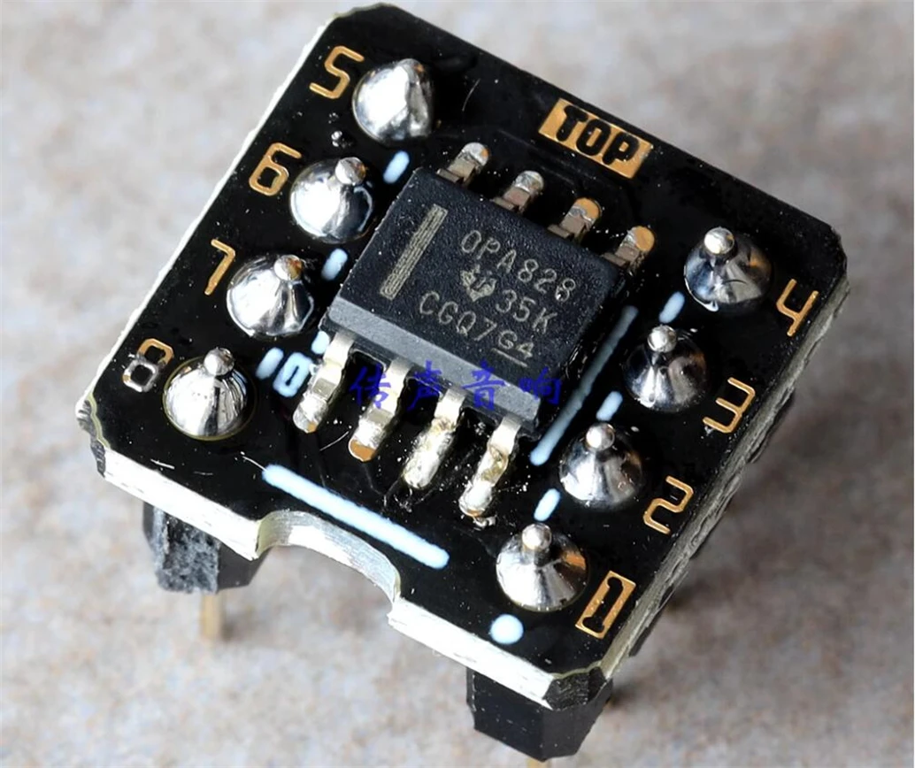 OPA828 Single Operational Amplifier To Dual Operational Amplifier Replace NE5532 MUSES8920 OPA2604 LME49720 OP275 AD827