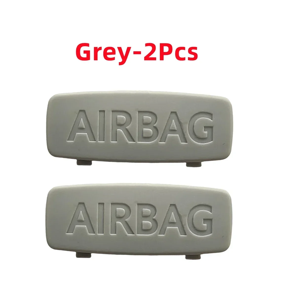 For VW Jetta A5 A6 MK5 Golf 5 6 7 GTI Passat B6 B7 CC Polo 2Pcs A B C Pillar Airbag Emblem Cap 3C0853437C 1K8853437 5G0853437