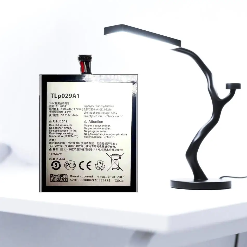 

2910Mah TLP029A1 Reliable Replacement For Alcatel Onetouch Pop 3 5.5" OT-5025 OT-5025D Mobile Phone Battery