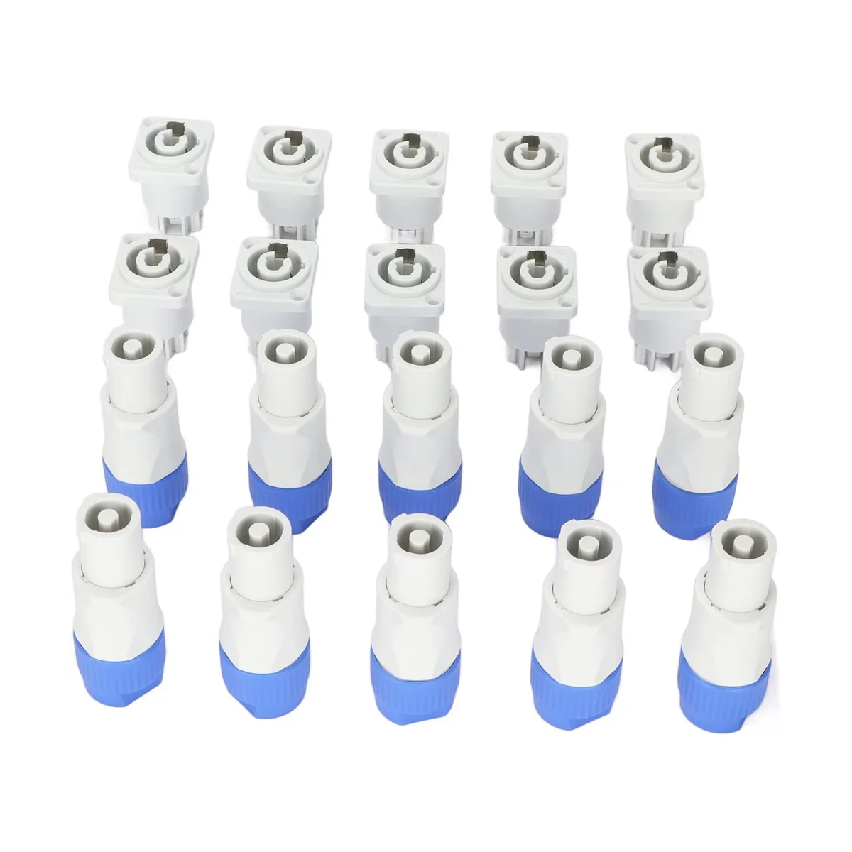 A57G-3 Pin AC Power Con Stecker und Buchse Kopf Anschlüsse, Signal Eingang Jack für Strahl Licht Bühne Licht Power (Ausgang)