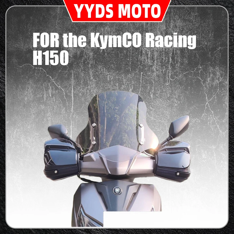 

For Compatible with the handlebar windscreen of the KymCO Racing H150 scooter TR300