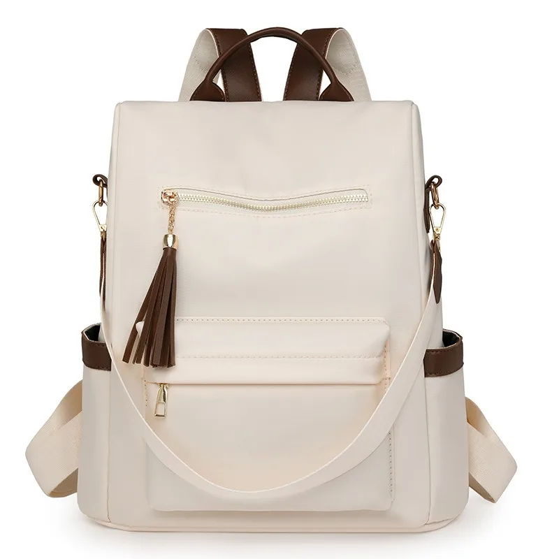 

Модный женский рюкзак 2025, новый стильный многофункциональный студенческий рюкзак большой вместимости, уличная повседневная сумка через плечо