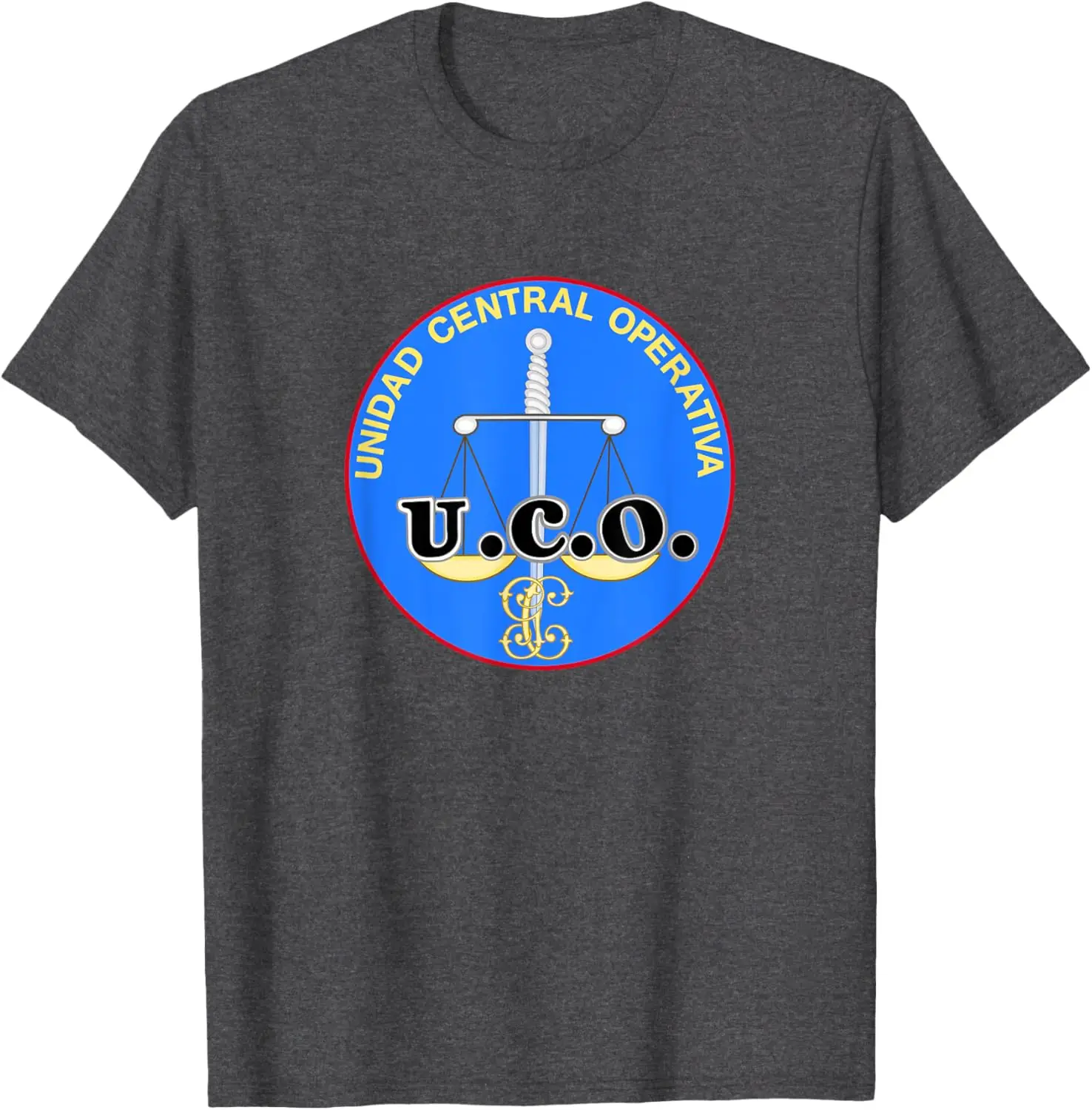 UCO Guardia Civil Española Élite Investigación Camiseta T-shirt Short Sleeve Casual 100% Cotton Shift