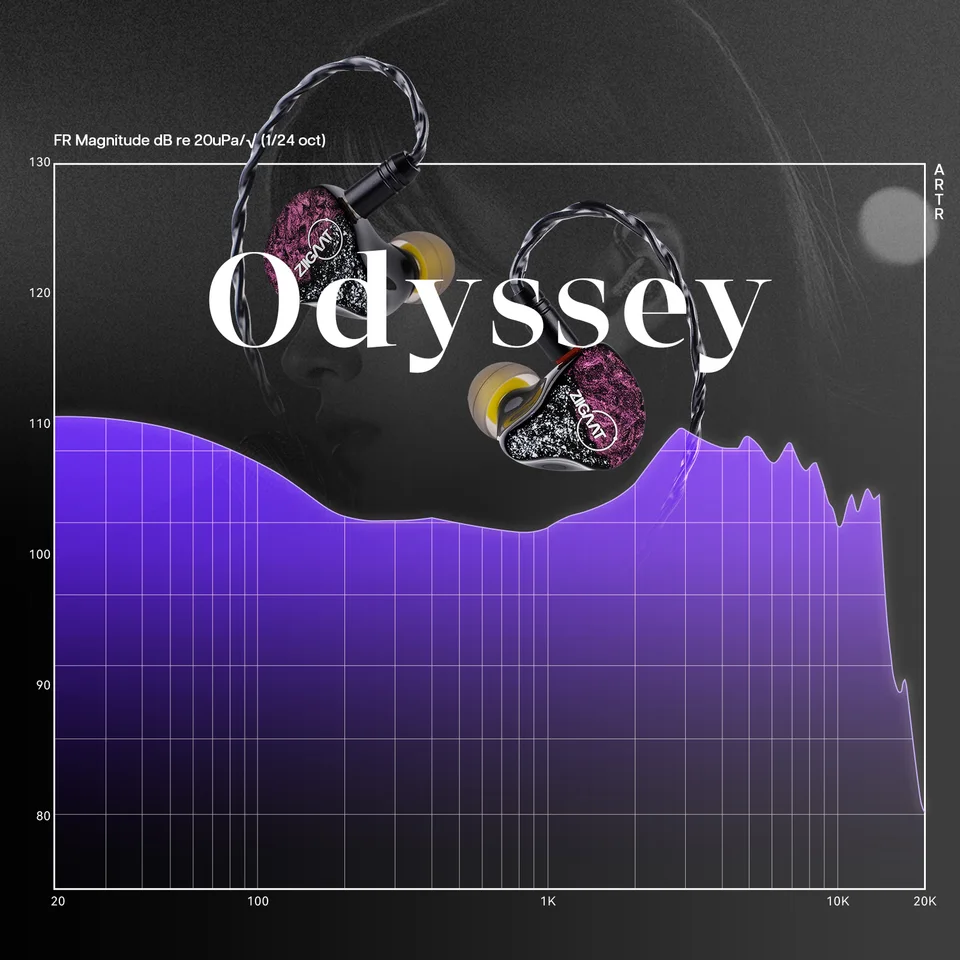 Linsoul ZiiGaat Odyssey 1DD+3BA ハイブリッド インイヤーモニター