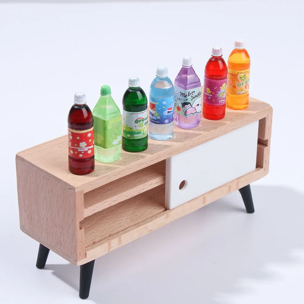 Decoration Shooting Props Dolls Accessories Simulation Drinks Mini Juice Bottles Drink Bottle Dollhouse Miniature Food