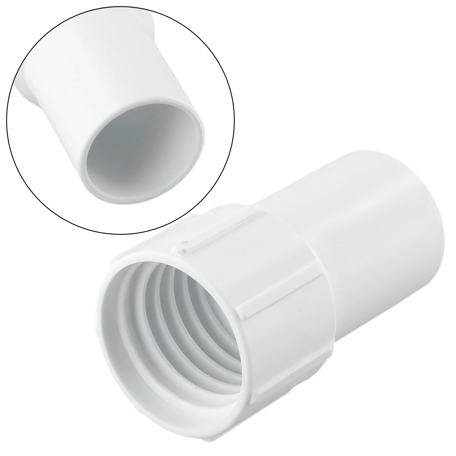 None Pool Hose Hose Sleeve None Vacuum Hose White Wound Pool Hose Pool Vacuum Threaded Cuff Cuff Pool Replacement