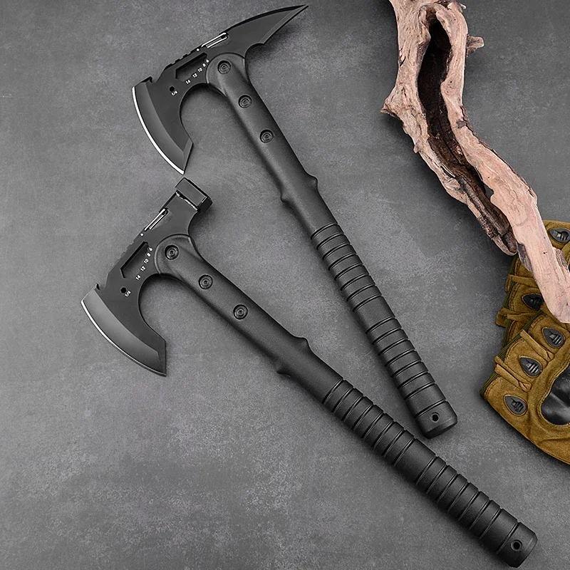 Popular Features: Tactical Engineer Axe for Self-defense Convenient for Outdoor Use Household Logging Cutting EDC Hand Tools