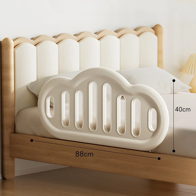 

Baby Bed Rail, Anti-Fall Safety Barrier for Crib & Toddler Bed, One-Side Easy Install Guardrail with Breathable Mesh Protection