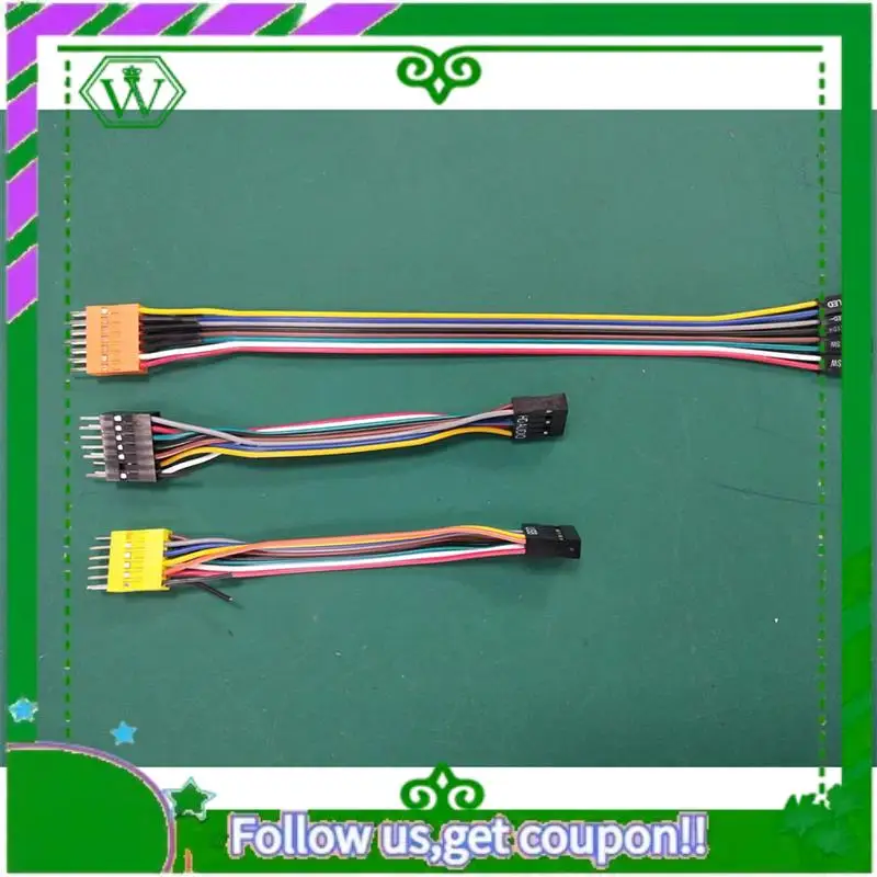 ABIK-18Pcs/Set adecuado para chasis Lenovo con placas base ordinarias Cable de interruptor de cableado de transferencia Cable USB Cable de Audio