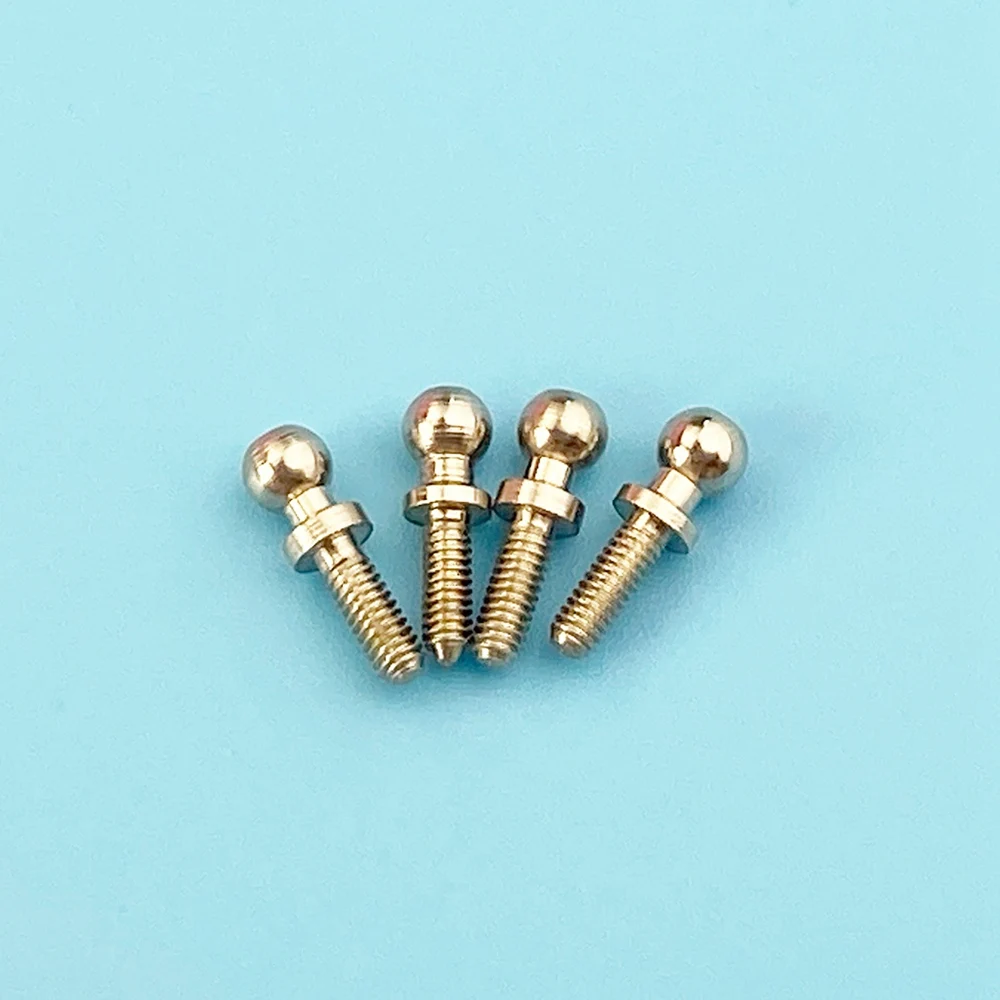 4Pcs Metal Ball Screw Kits K989-10 for K969 K979 K989 K999 P929 P939 284131 1/28 RC Car Spare Parts