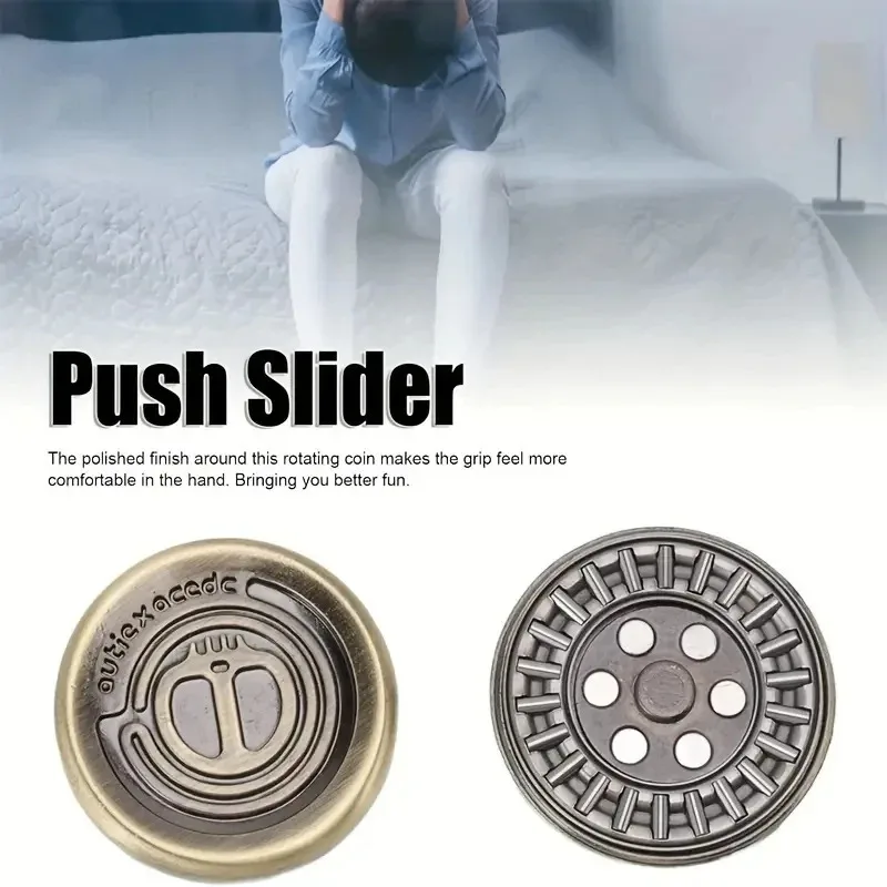 الشيطان غطاء الحليب المعادن EDC ألعاب متململة عملات اللمس المغناطيسي EDC الكبار التوحد اللعب الحسية اليد سبينر هدايا الكبار
