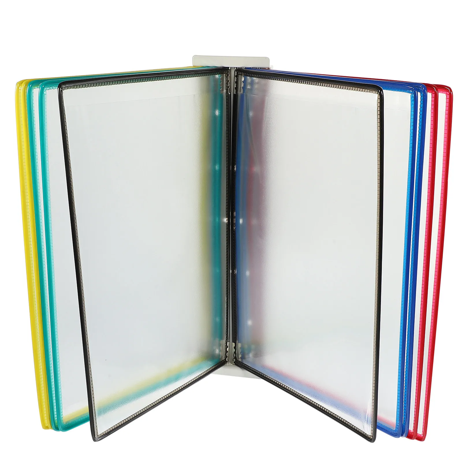 

Wall-Mounted Document Display Rack Hanging File Holder for Office Home School Environmentally Friendly File Storage Organizer