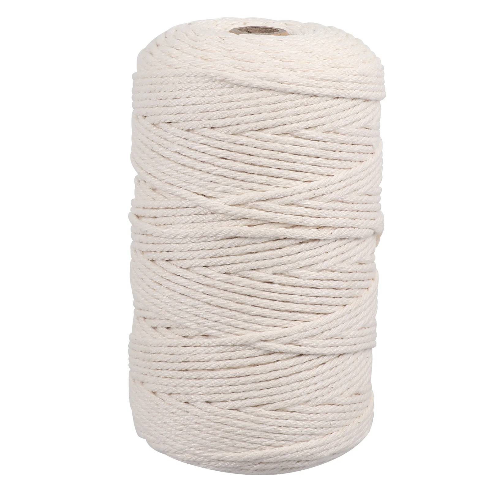 200 متر مكرميه الحبل لينة القطن الملتوية مضفر سلسلة DIY بها بنفسك الشماعات النباتية نسيج الحرفية القطن مكرميه حبل مضفر سلسلة