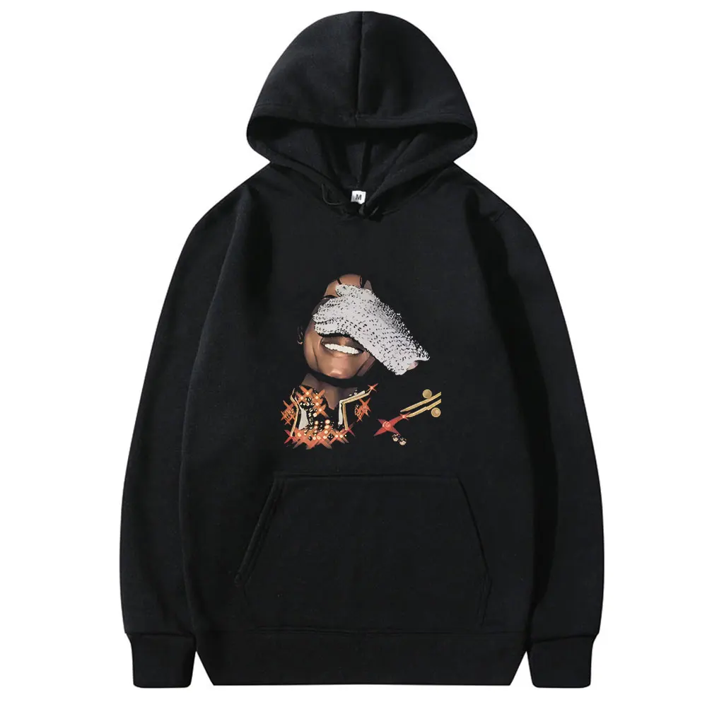 

Michael Jackson Face Graphic Hoodie Men Women Classic Vintage Gothic Rock Streetwear Unisex Hip Hop Oversized Pullover Hoodies