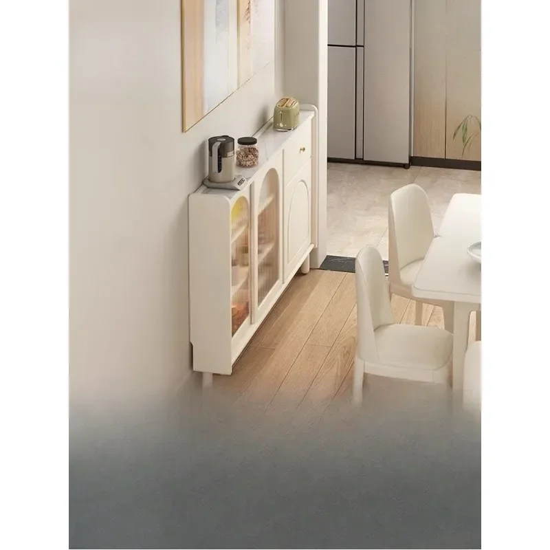 Toilet half wall partition cabinet toilet wash basin side cabinet bathroom cabinet corridor narrow