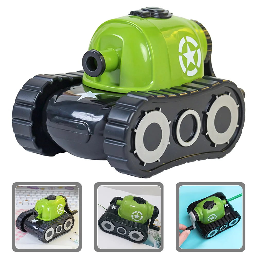 Tank Child Student usa utensili elettrici temperamatite per bambini temperamatite manuale in plastica di metallo