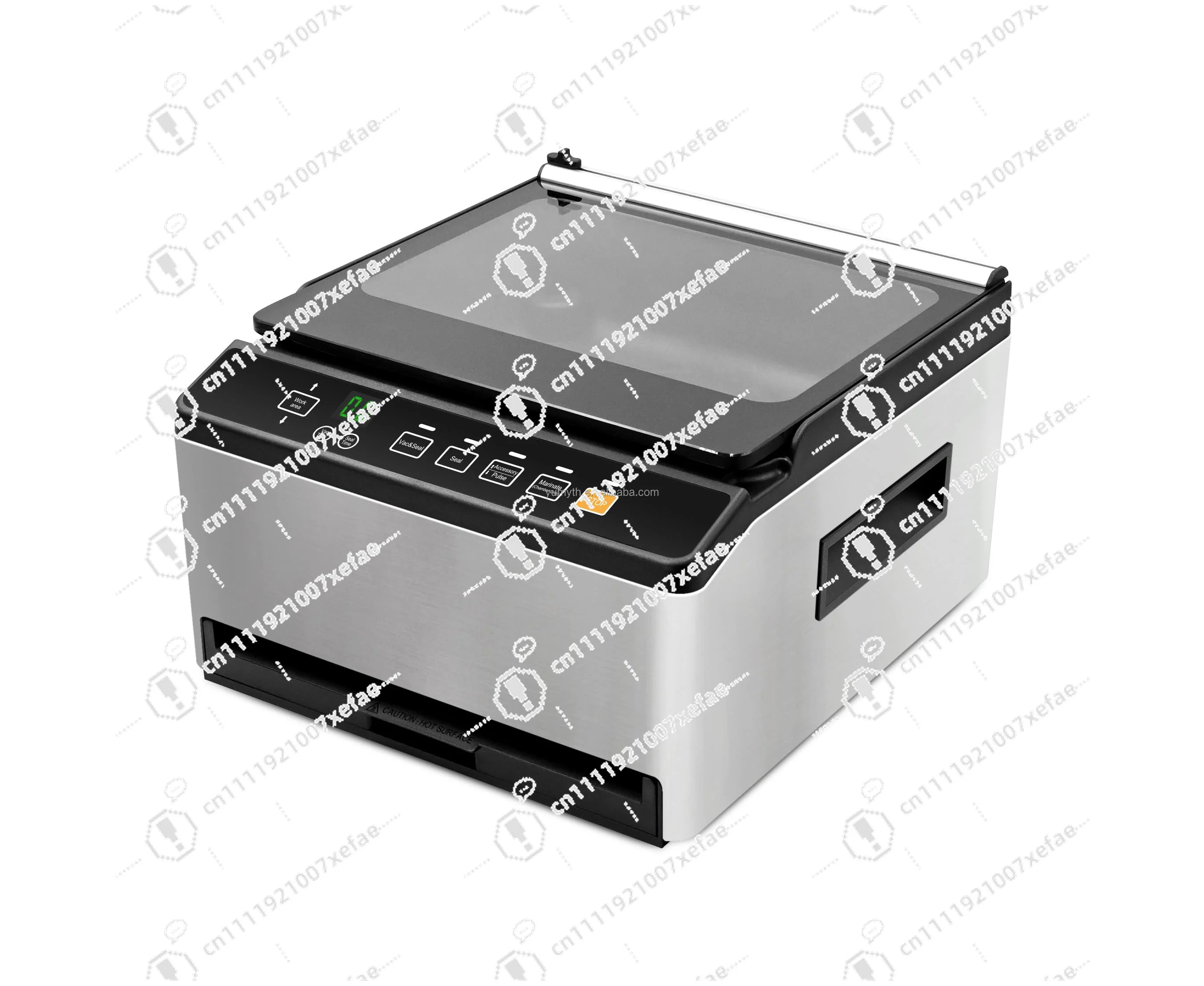 

Commercial kitchen food vacuum packaging machine electric built-in cutter