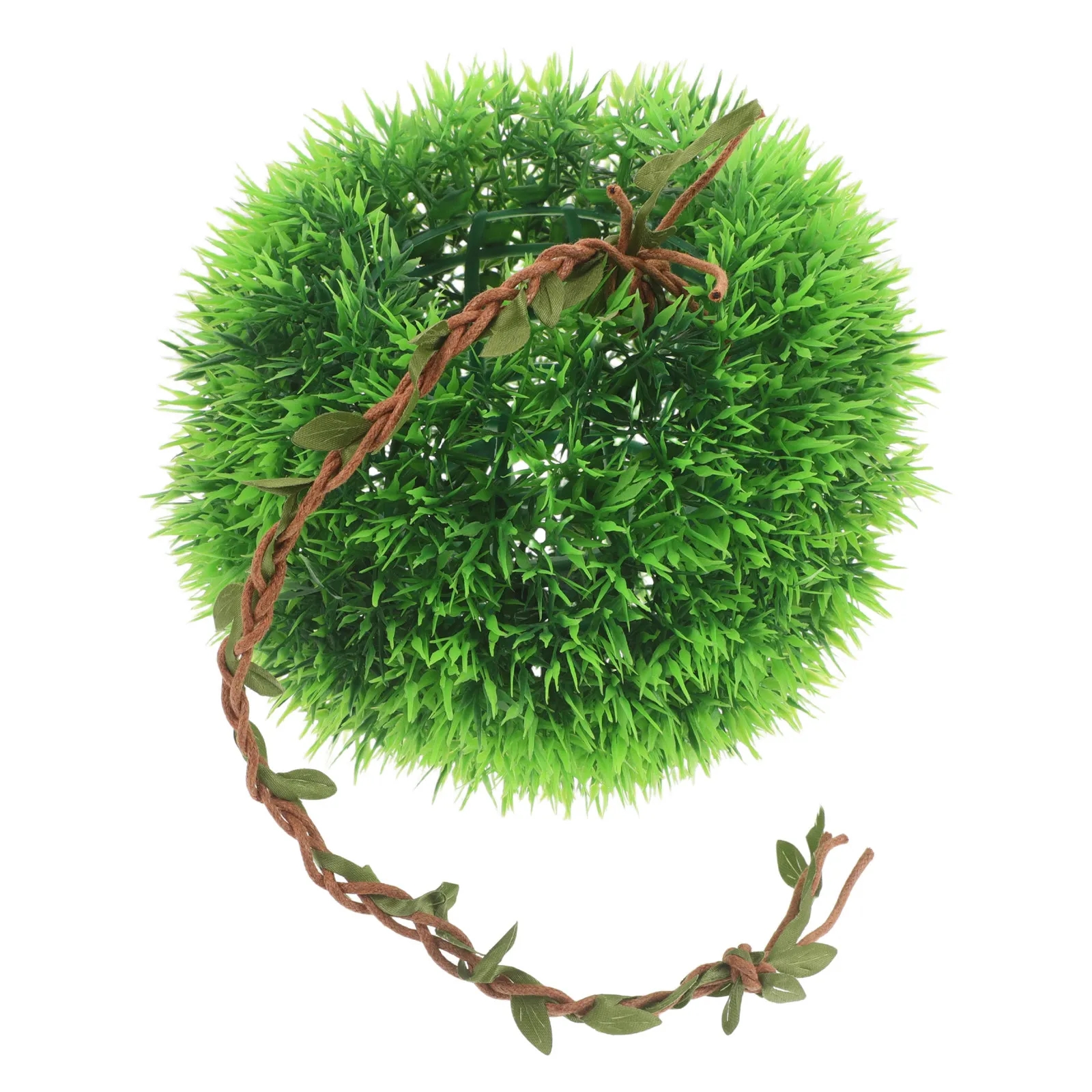 Artificial Grass Caves Hide Realistic Reptile Habitat Hide for Leopard Gecko Tree Frog Terrarium Shelter Wall Mounted Tank