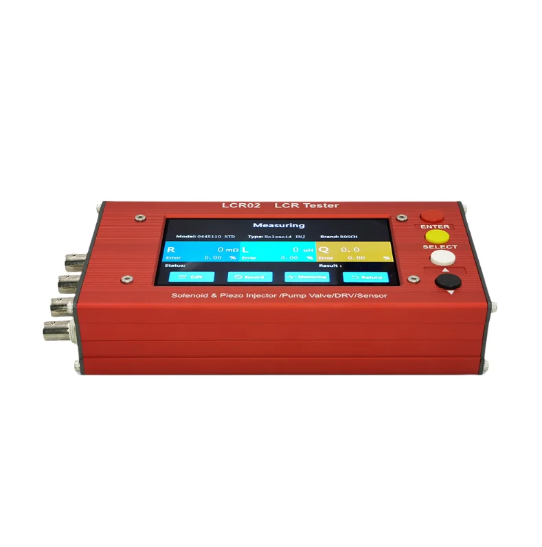 

CR061A LCR02 Solenoid&Piezo Injector/Pump Valve/DRV/ Sensor Tester With 1000+ Fuel Injector Reference Data