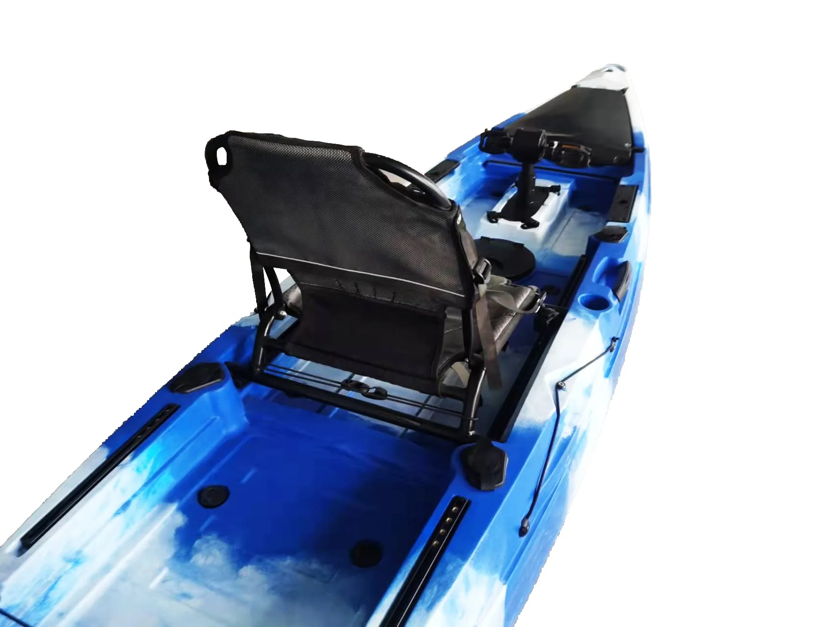 Sistema di trasmissione a pedale per kayak