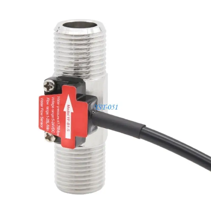 

E15A Water Meter 1-25L/min DN15 Stainless Liquid Flowmeter