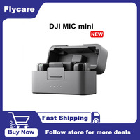 Original New DJI MIC Mini Small, Ultralight, Discreet 48-Hour Operation w/ Case High-Quality Audio With Stable Transmission