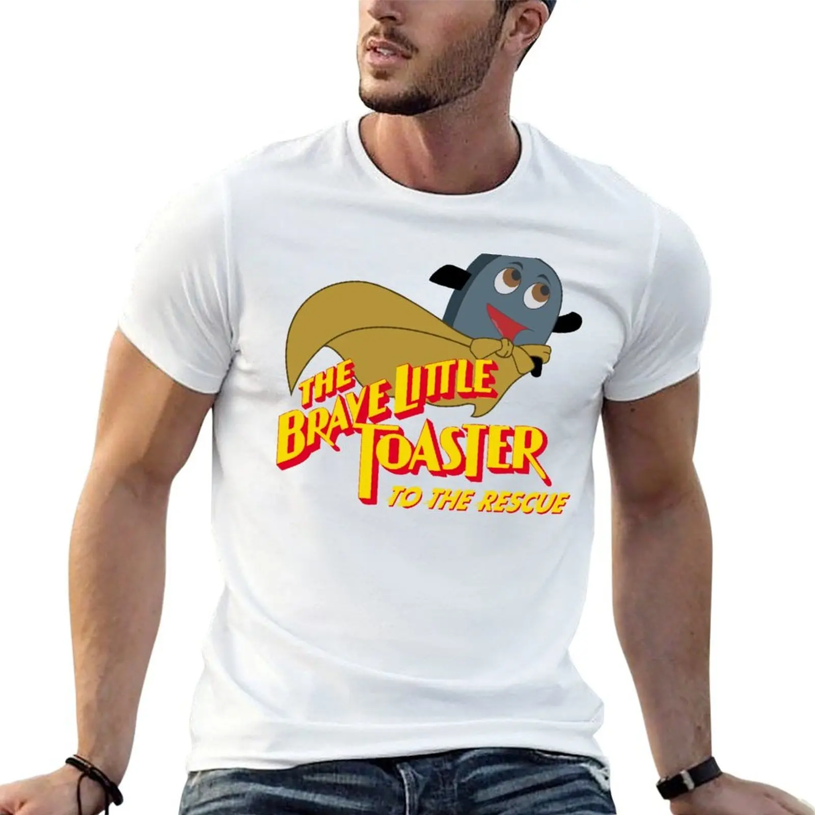 

The Brave Little Toaster to the Rescue T-Shirt cotton t shirts man 100% t shirt man casual T-Shirt