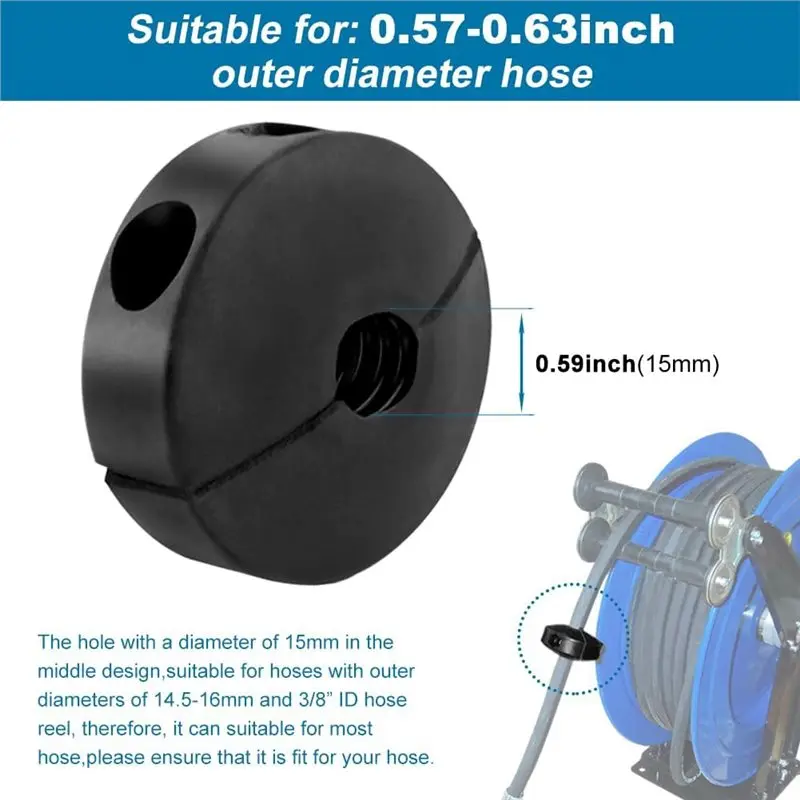 【A17Z】Adjustable Ball Stopper Hose Bumper For 3/8