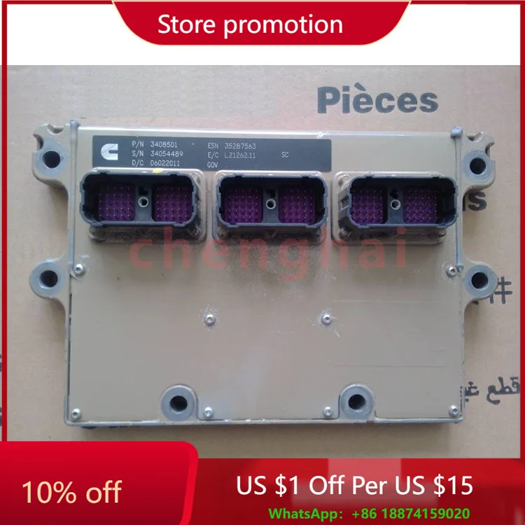 

Original Cummins M11 Electric Control Module ECM 3408501 Engine Control Unit Cummins Isx Part