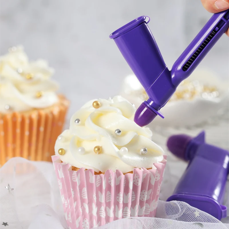 Juego de aplicador de perlas de plástico, herramienta de decoración de pasteles de Fondant, aplicador de bolas de perlas, herramientas de pastel de